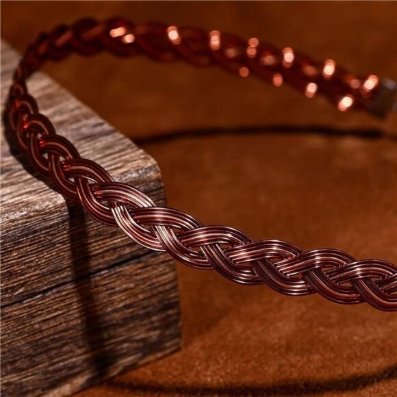 Celtic Circlet Braided Crown Fairy Cosplay Headpiece Classic vintage headband main image 5